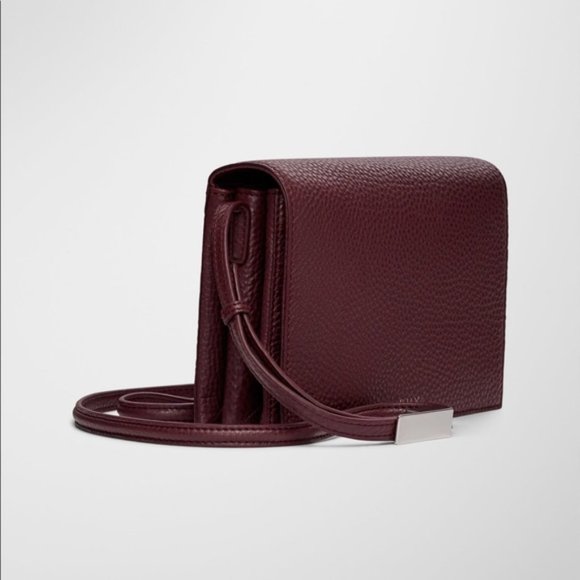Aritzia Auxiliary Calisch Crossbody Bag Maroon - Picture 5 of 16